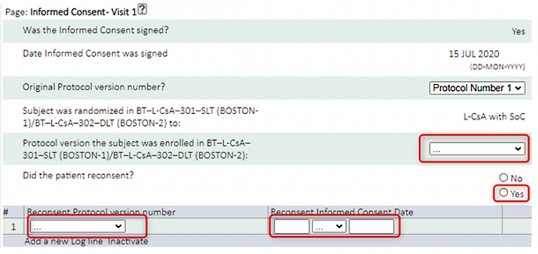 Informed Consent Screen